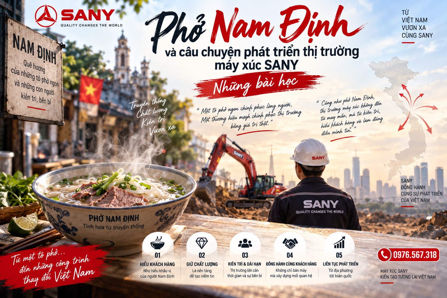 phở nam định vs sany