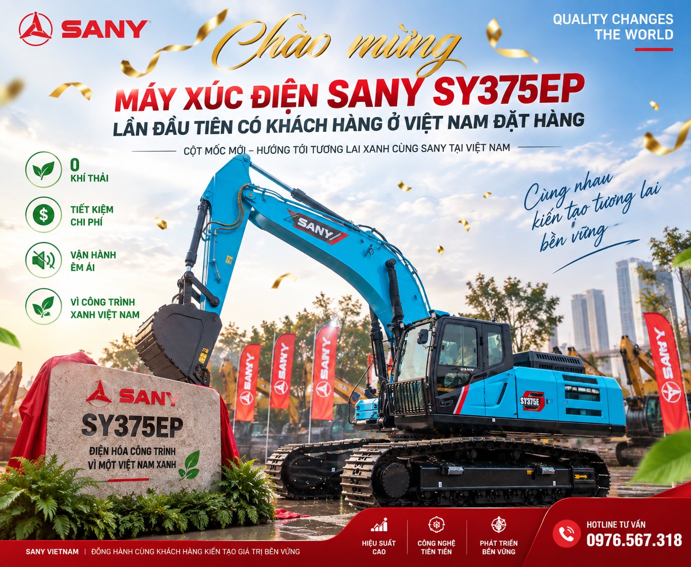 máy xúc điện