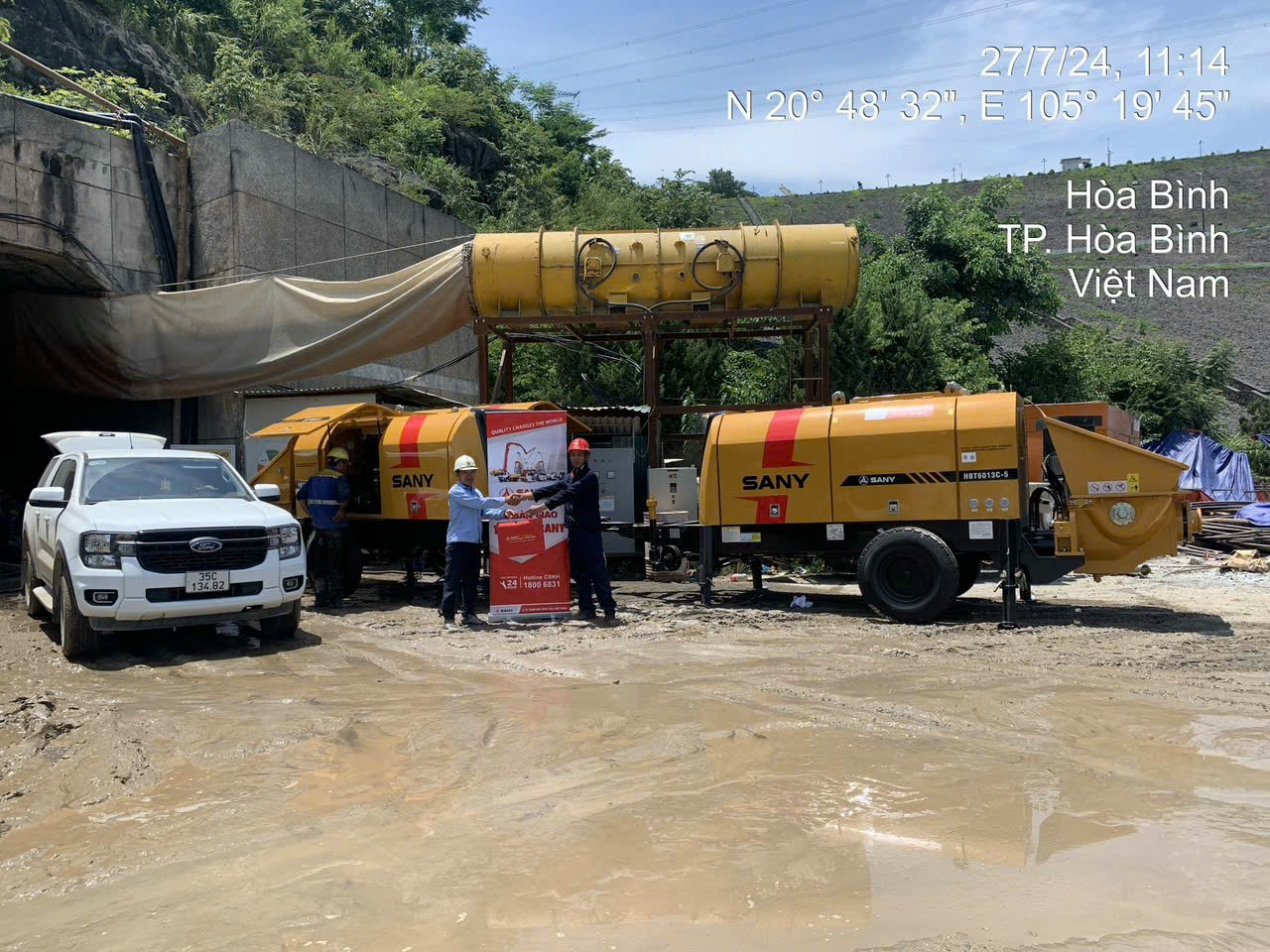 thiết bị sany