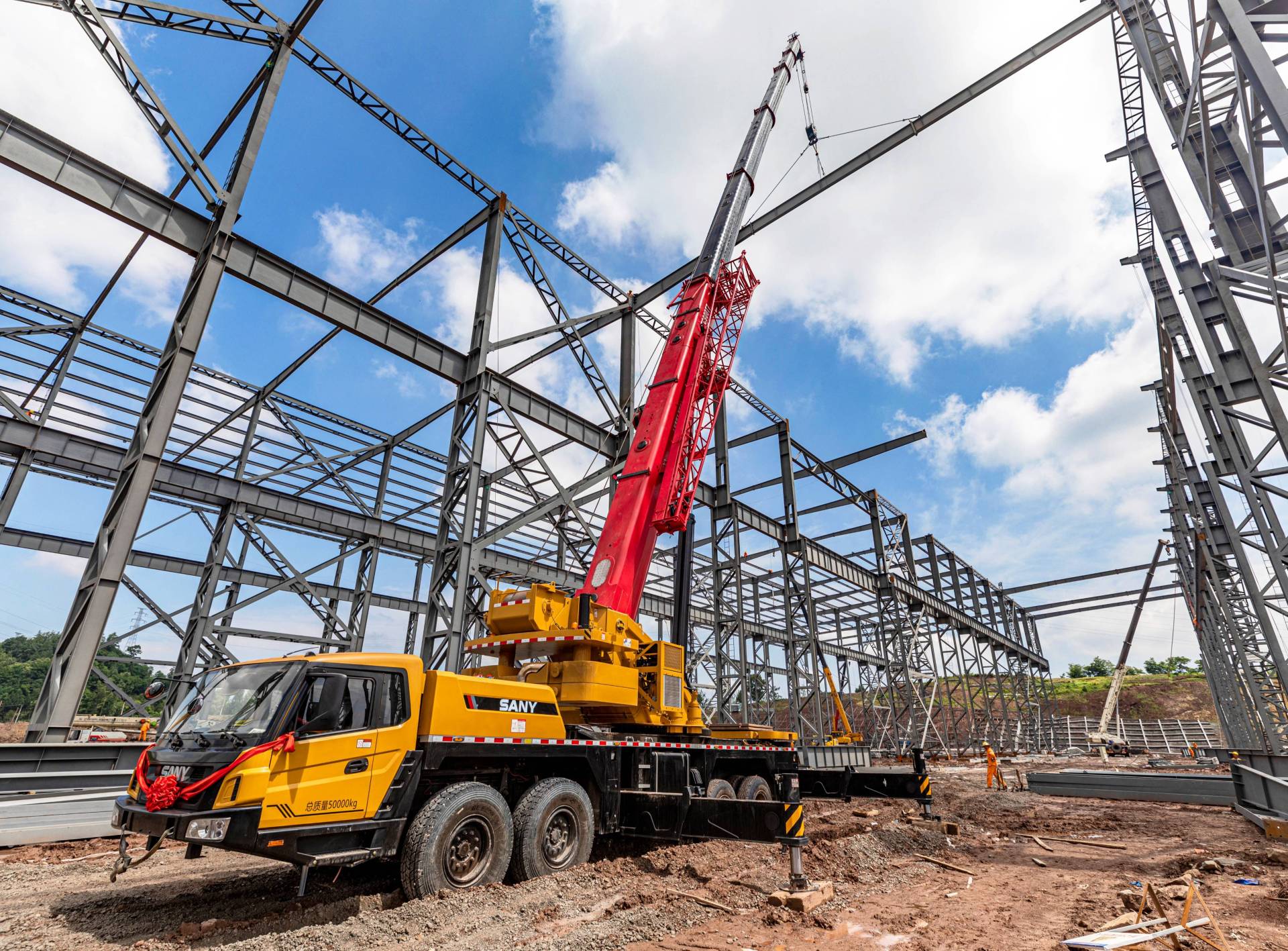 cần cẩu sany