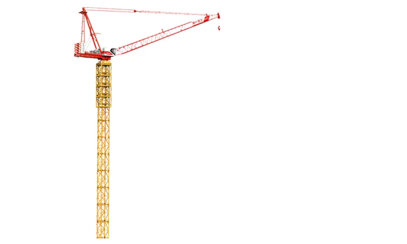 Cẩu tháp gật gù Luffing Jib sức nâng 12-185 tấn