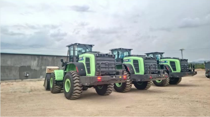 xúc lật điện