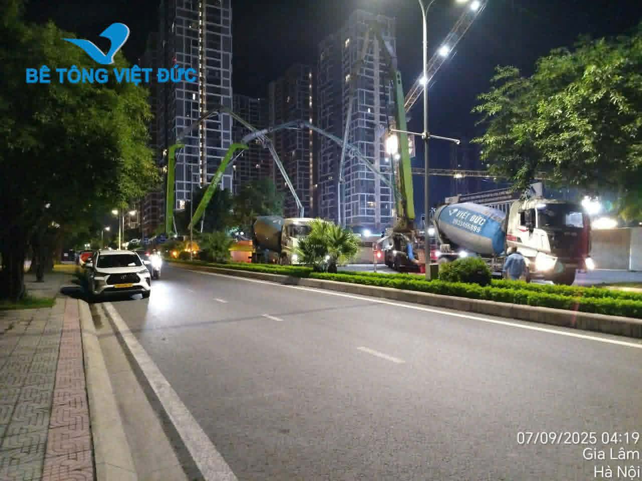xe trộn sany
