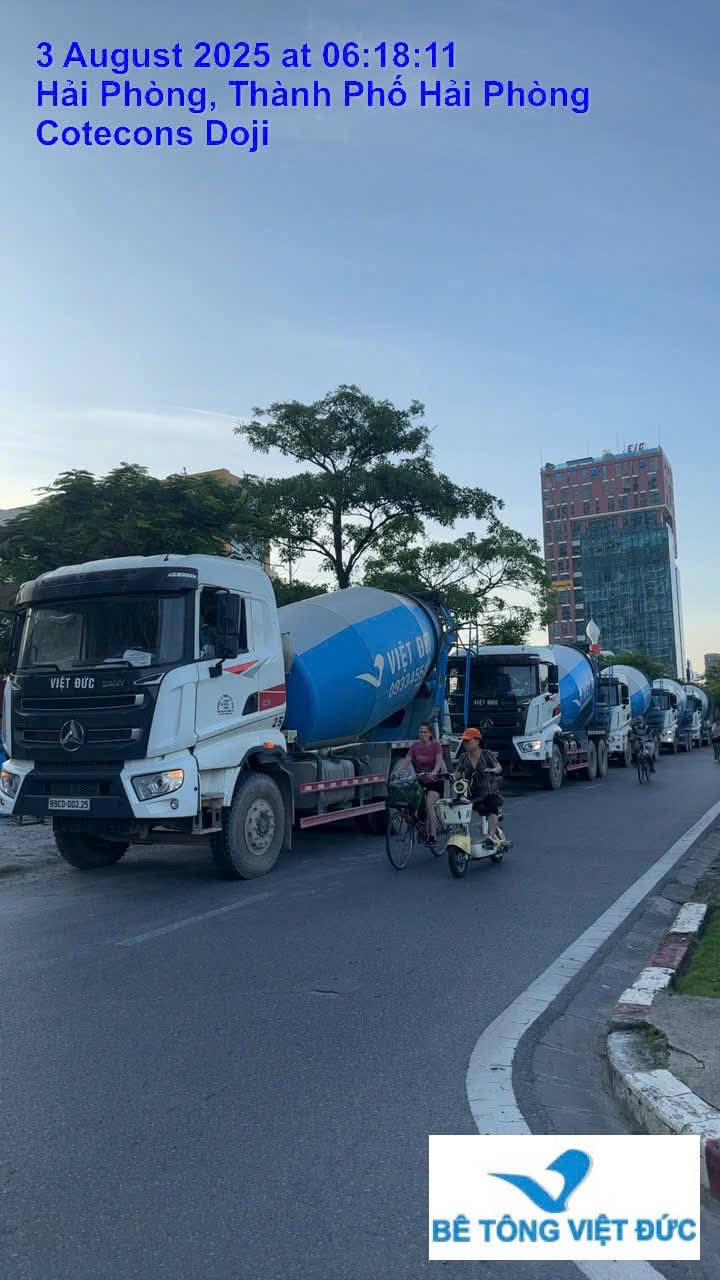 xe trộn sany