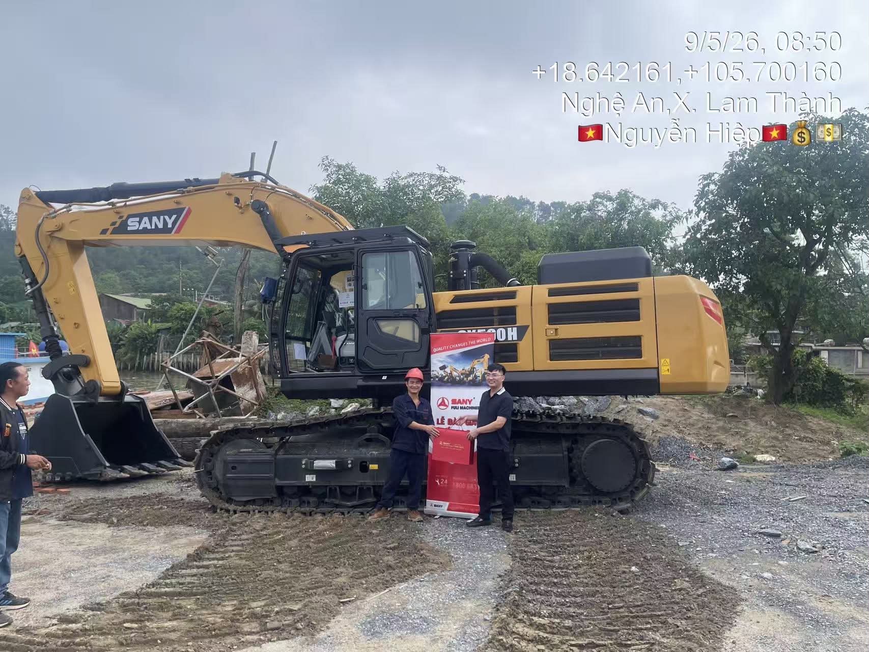 Đại Phát Quảng Ninh chọn SANY SY500H: Case Study TCO