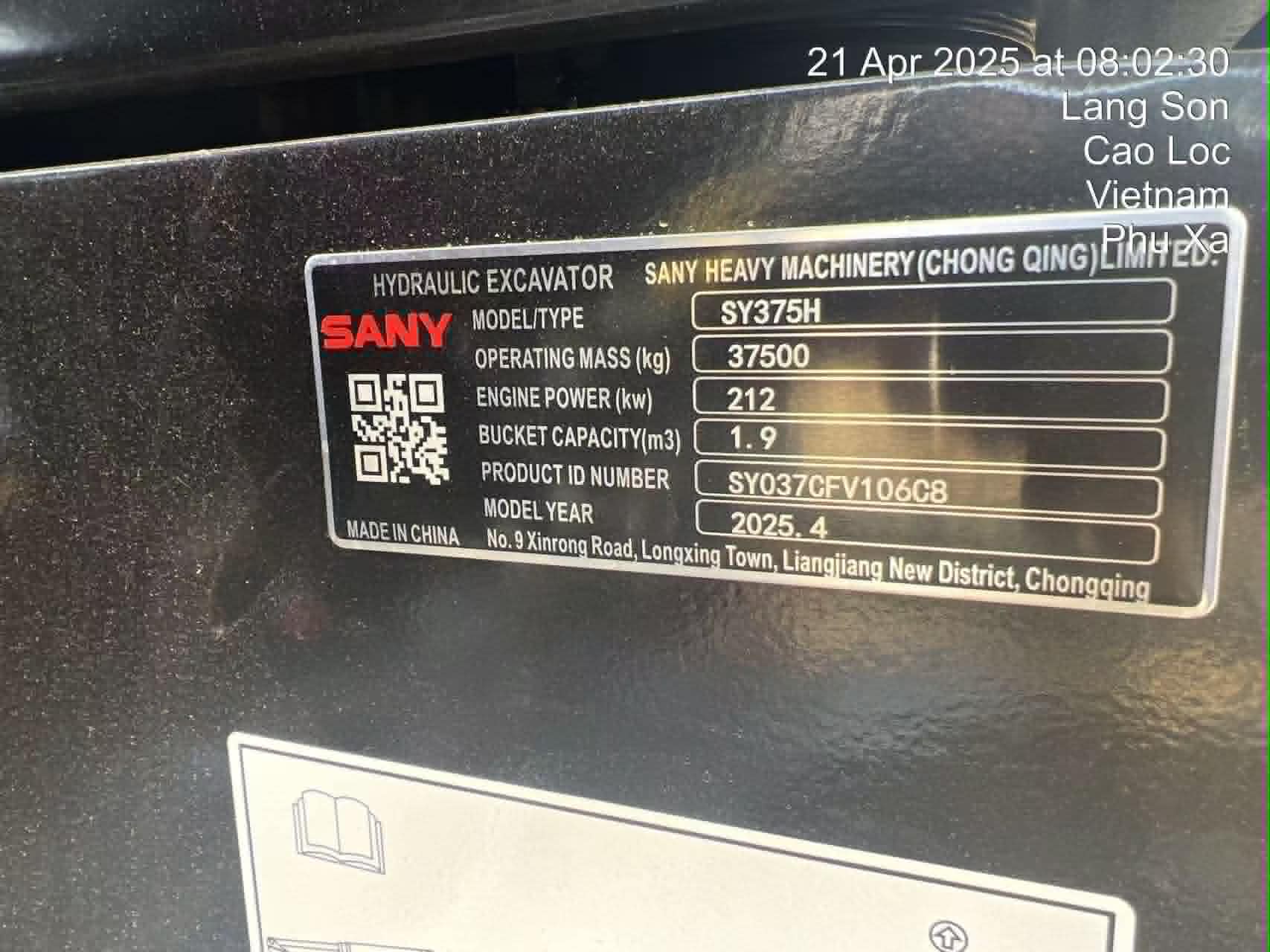 máy xúc sany