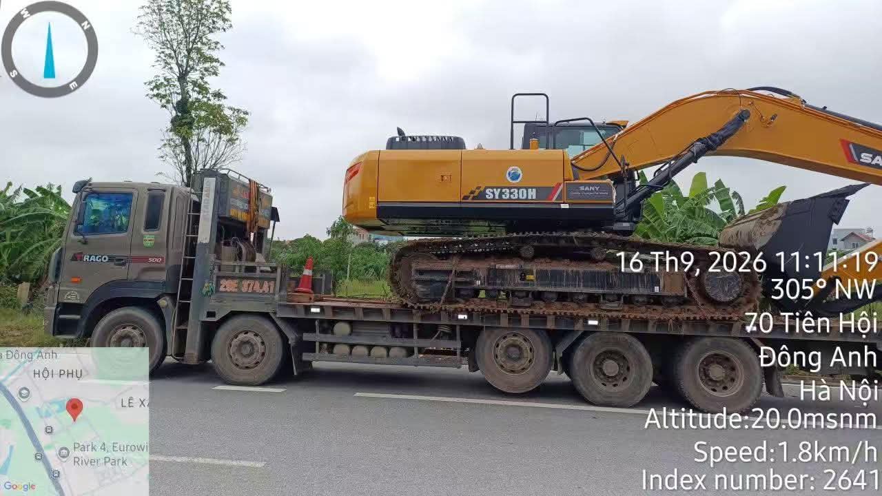 máy xúc sy330h
