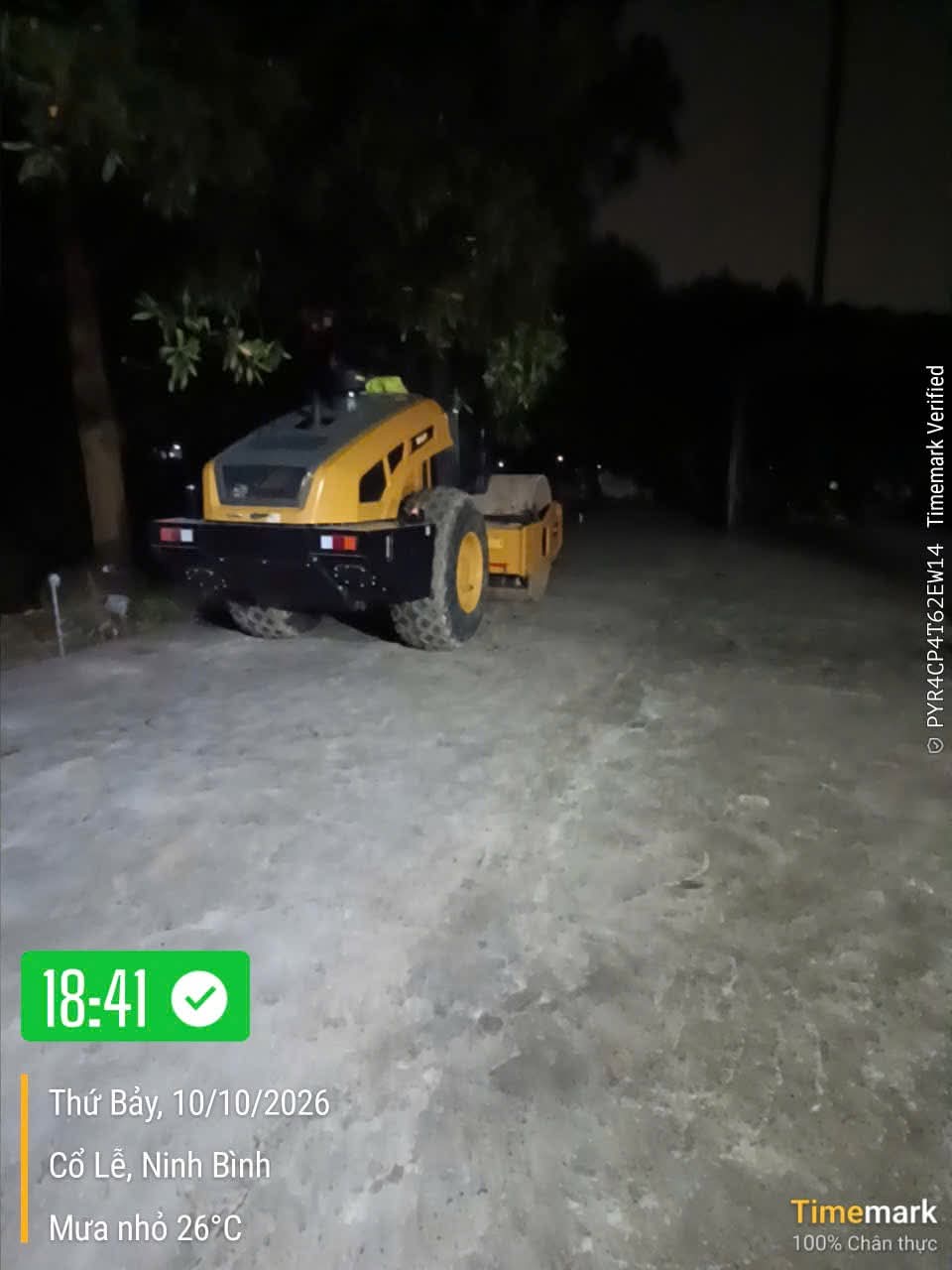 bàn giao xe lu rung SANY SSR120C10S