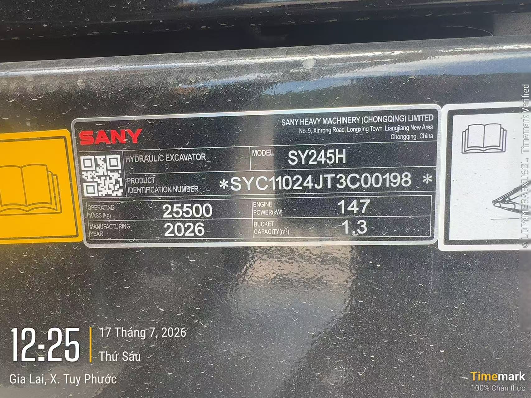 máy xúc sany