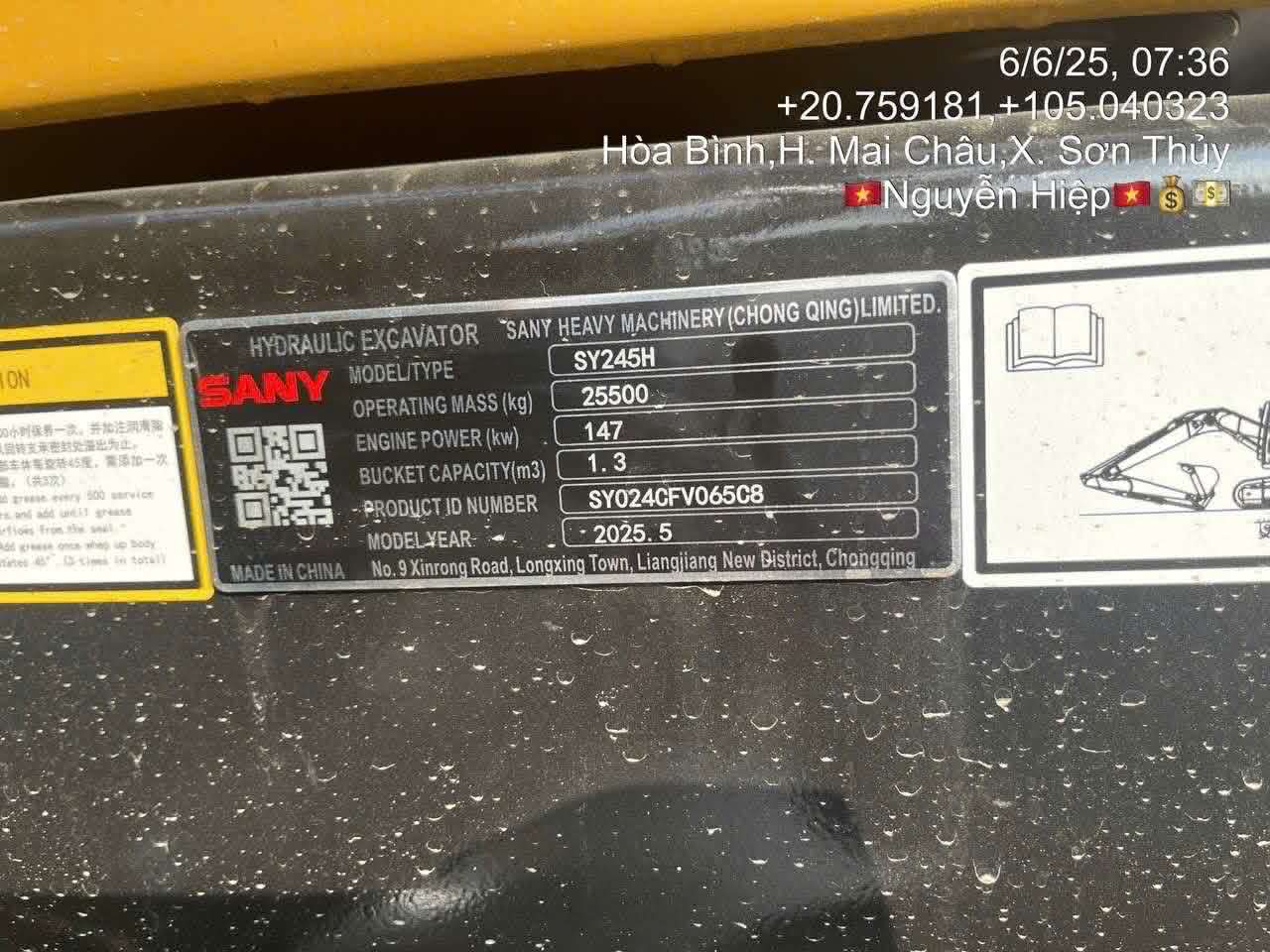 máy xúc sany