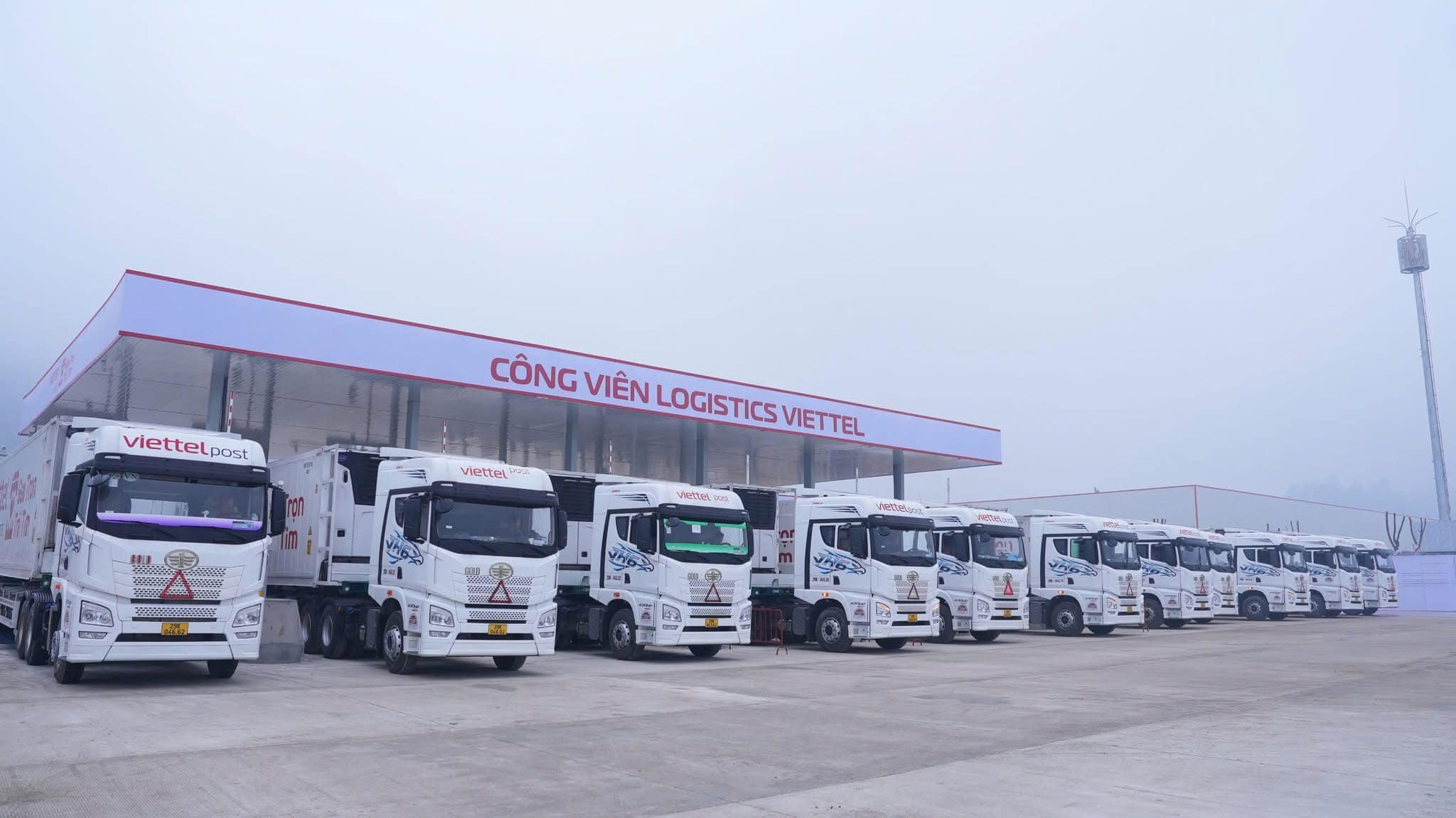 CÔNG VIÊN LOGISTICS VIETTEL LẠNG SƠN CHÍNH THỨC THÔNG LUỒNG NHẬP KHẨU