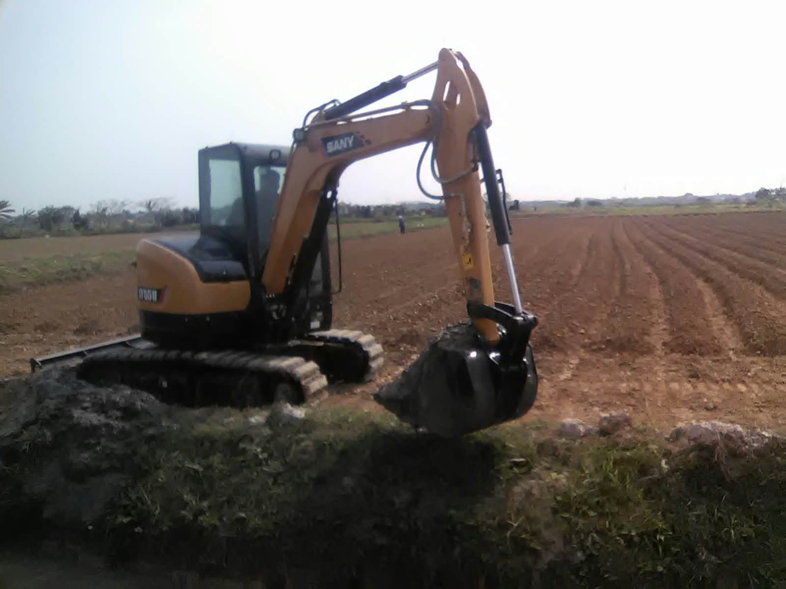 máy xúc sy55u