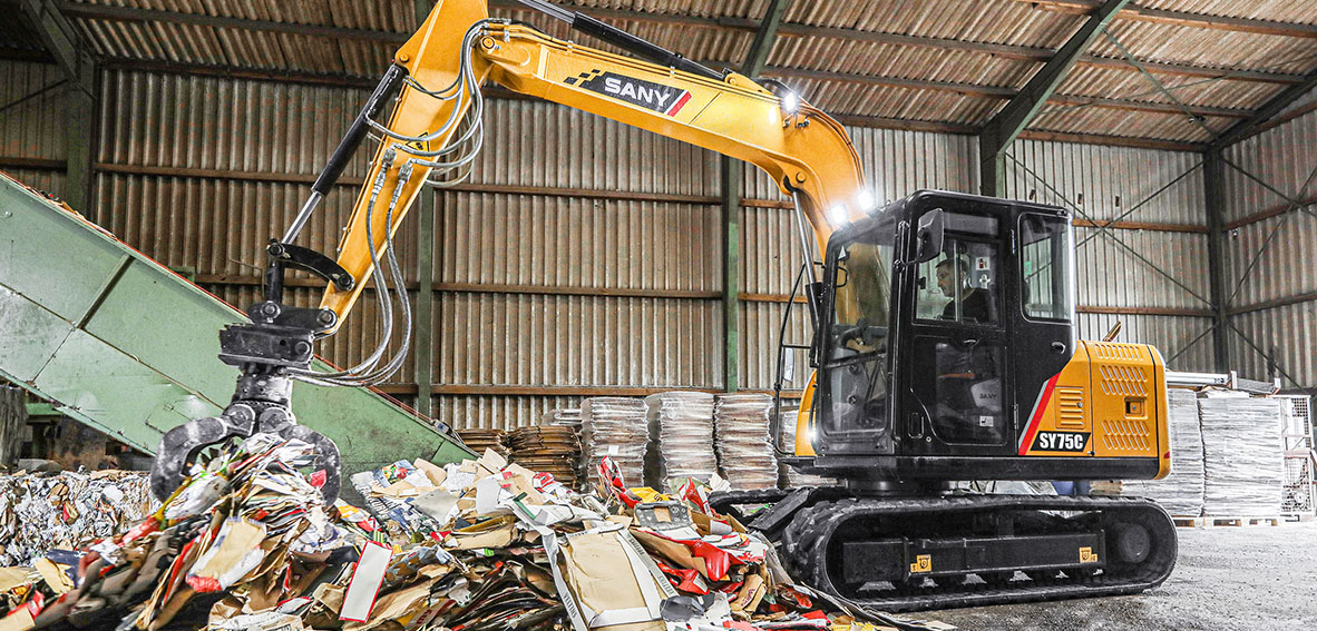 Nhật ký 30 ngày chạy máy xúc công trình SANY