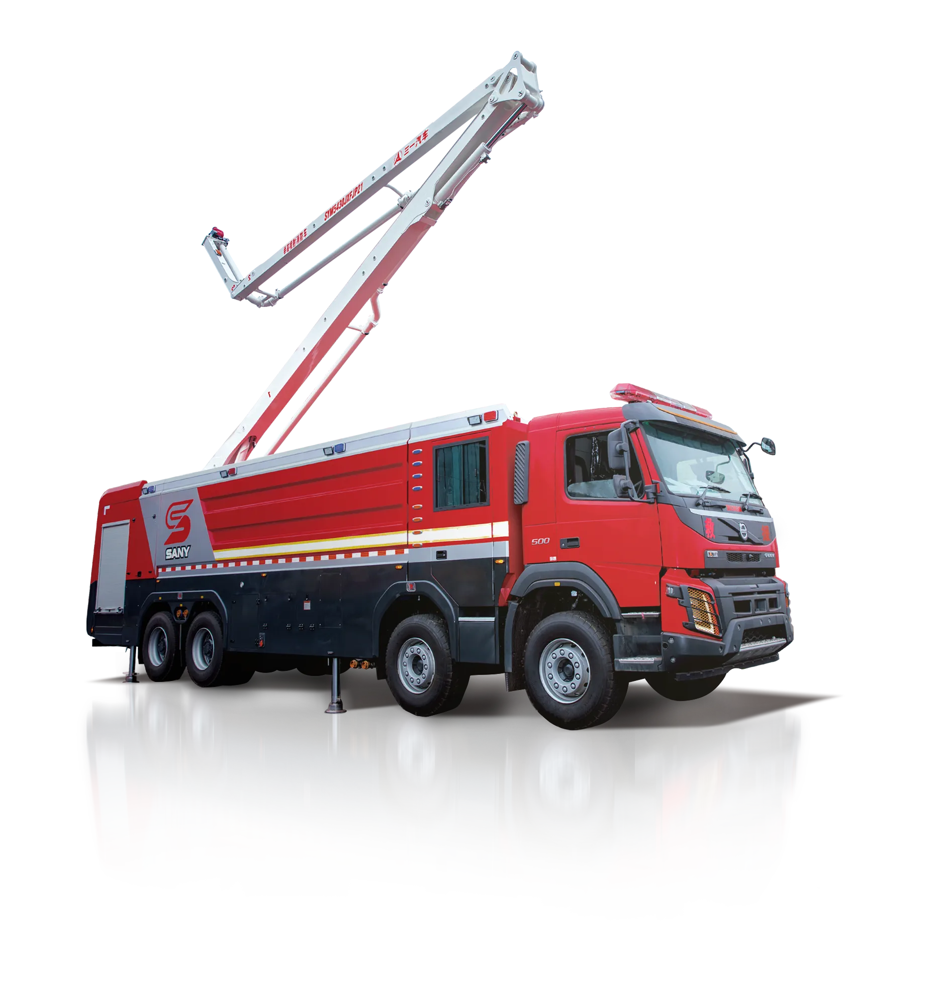 JP21 | Xe cứu hỏa phun nước thùng lớn SANY