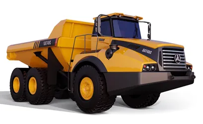 SAT40C | Xe tải ben mỏ đầu lúc lắc SANY