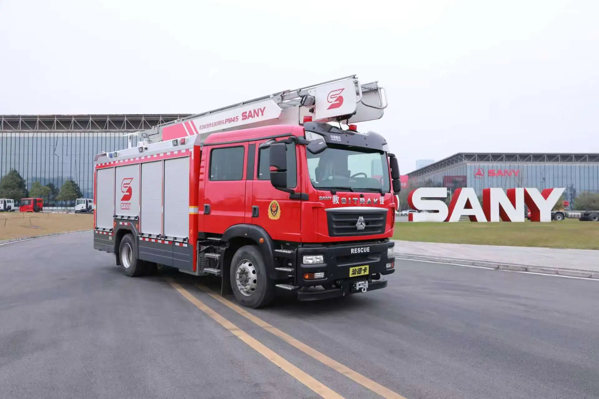 PW04 | Xe cứu hỏa phun sương nước SANY