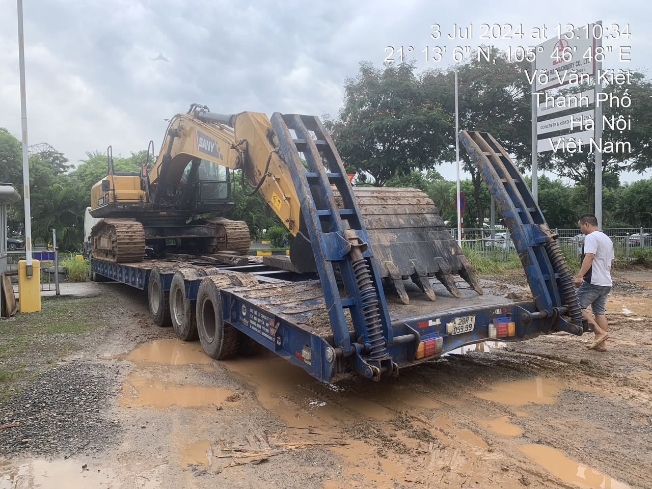 máy xúc sy305h