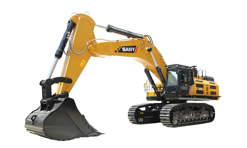 Máy xúc đào SANY SY870H gầu 5,4 khối trọng lượng 78600kg