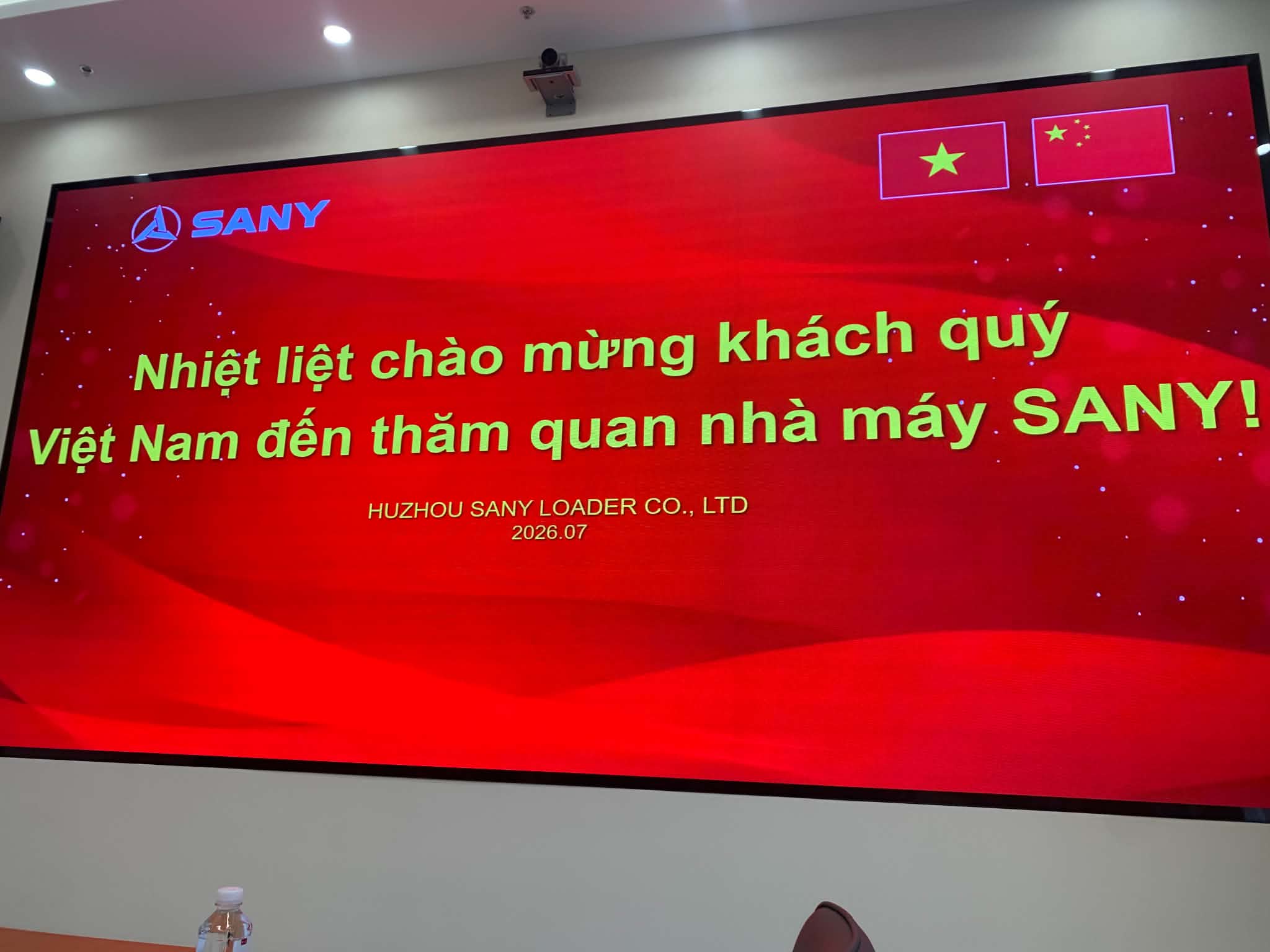 nhà máy xúc lật sany