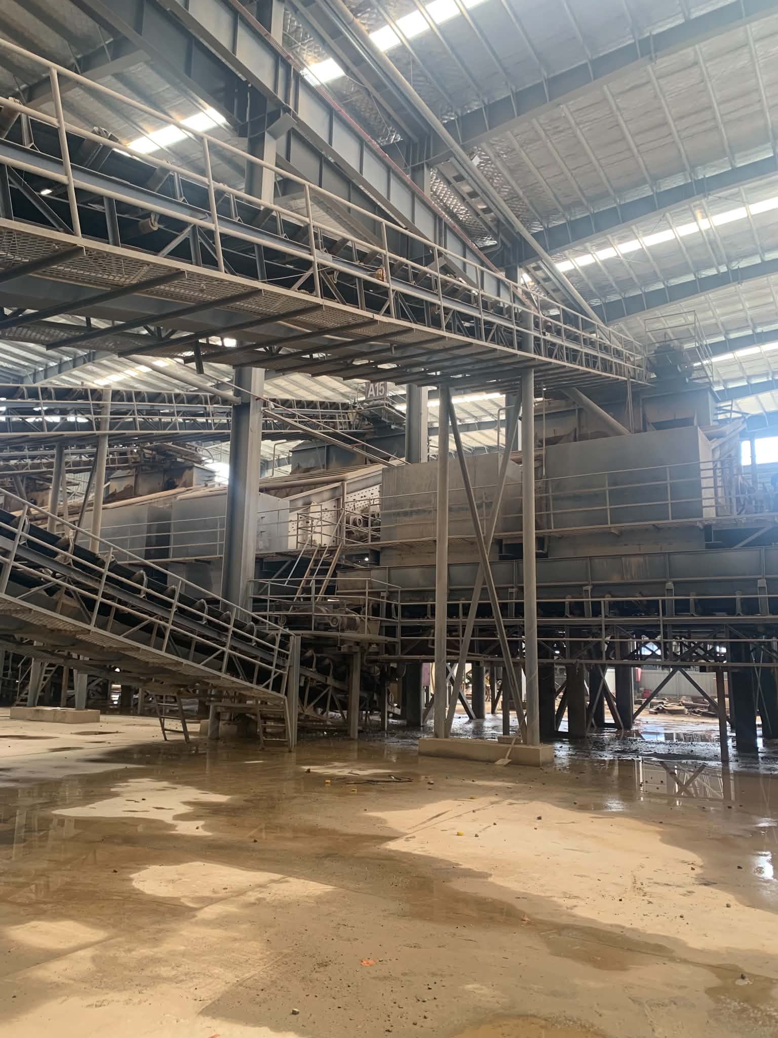 dây chuyền nghiền cát sỏi