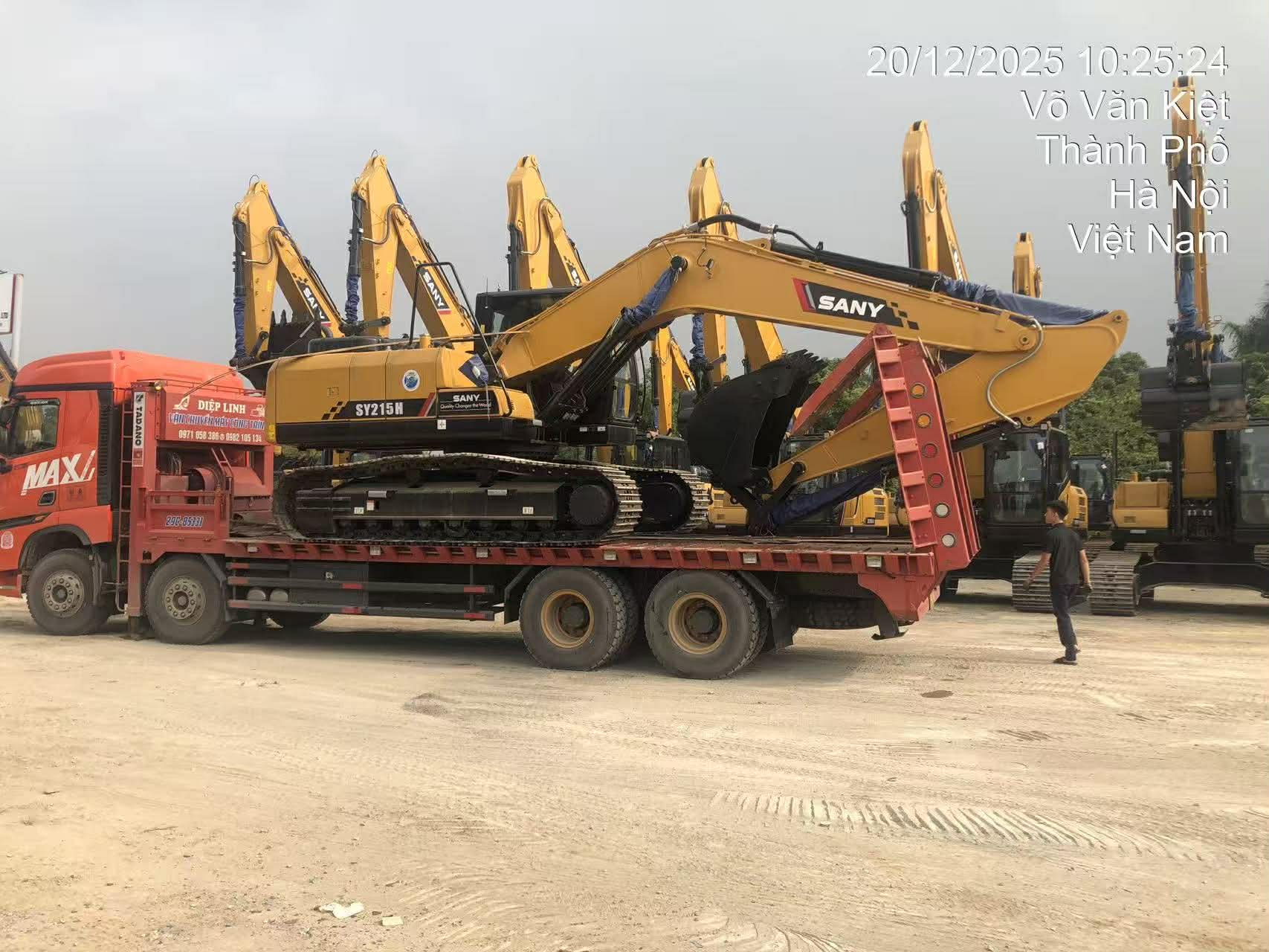 máy xúc sany