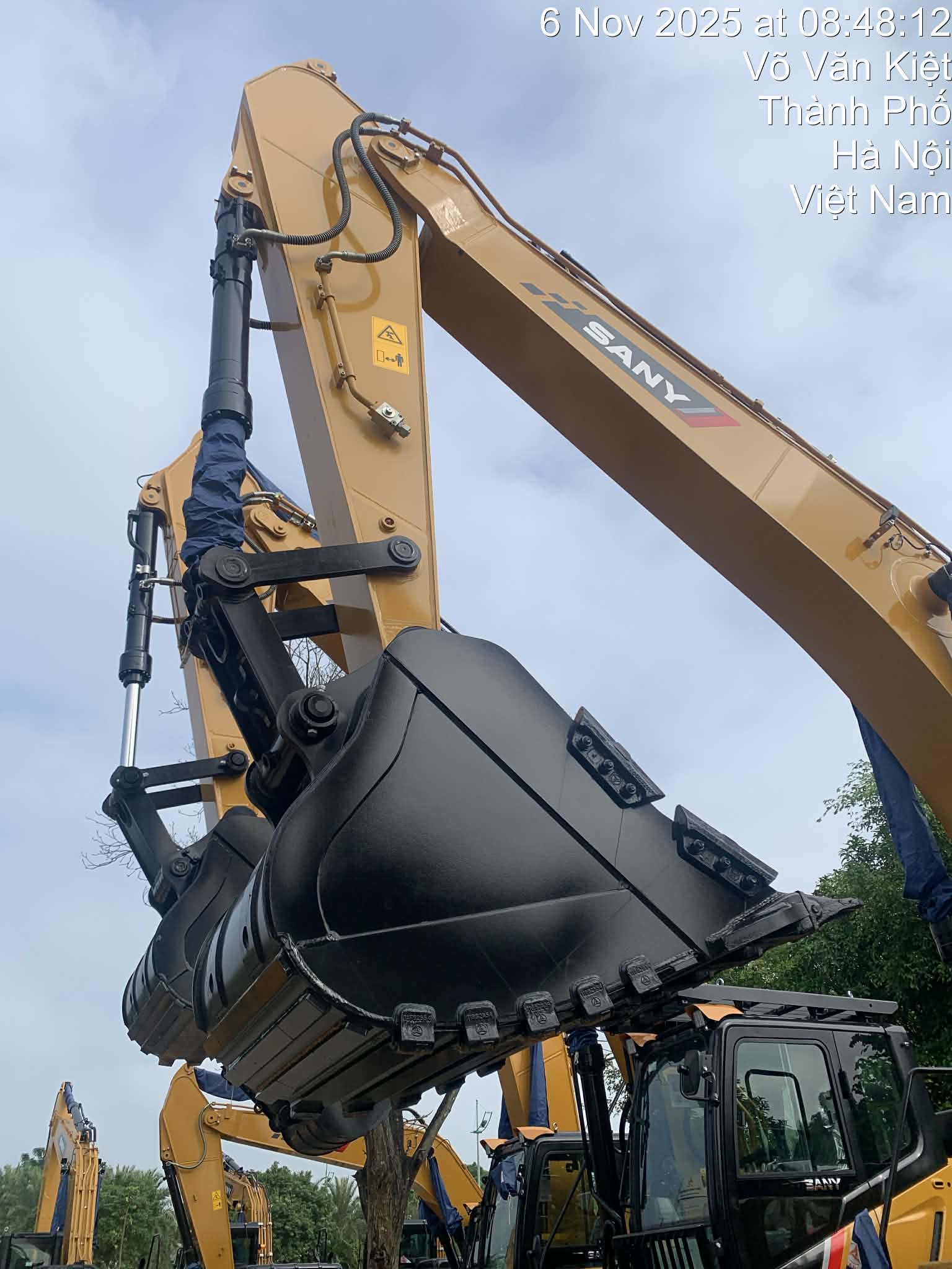 máy xúc sany