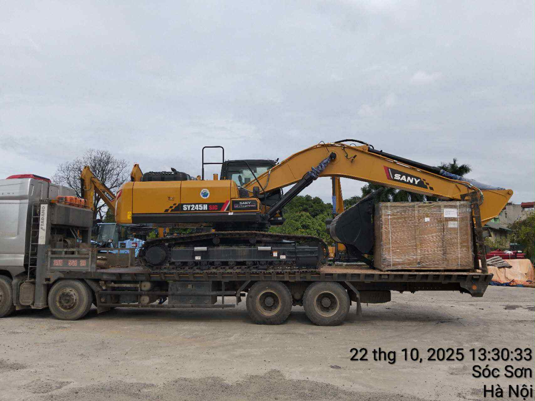 máy xúc sany