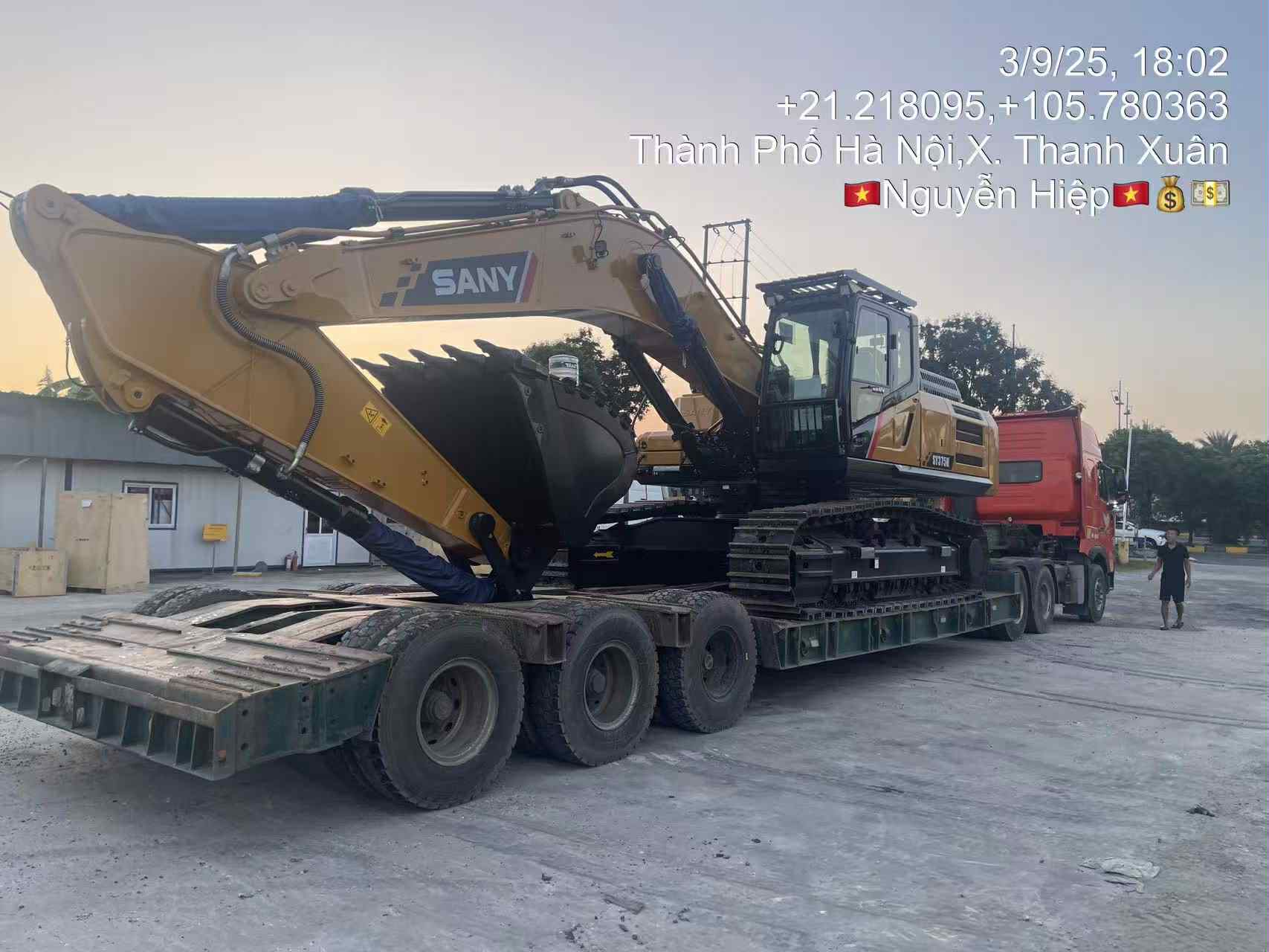 máy xúc sany
