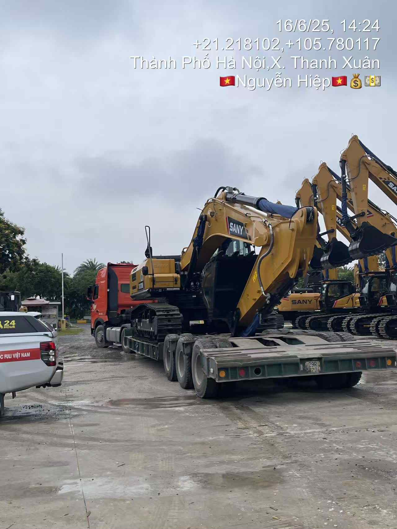 máy xúc sy375h