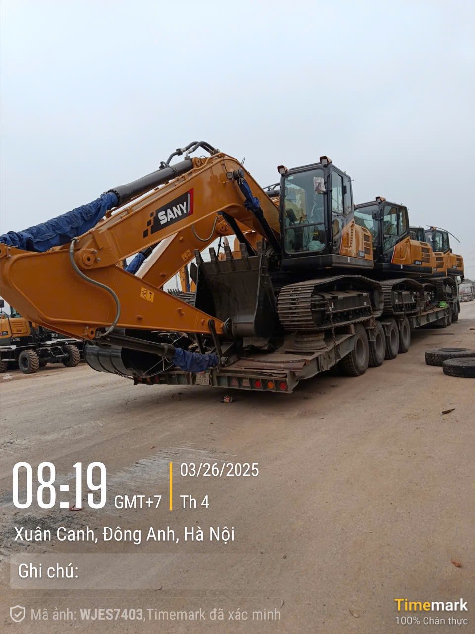 máy xúc sany