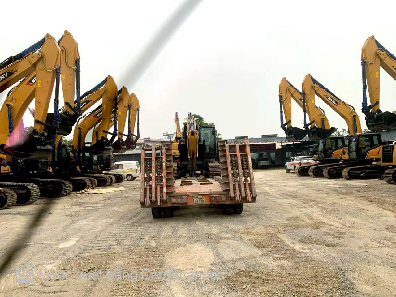 máy xúc sany
