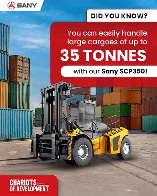 Bạn có biết gì về Xe nâng SANY SCP350 ?