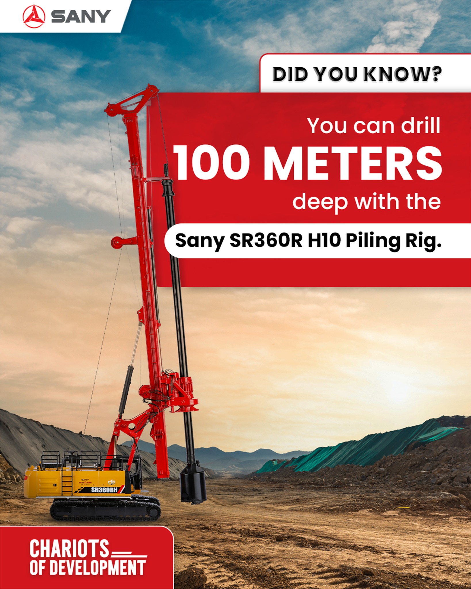 khoan cọc nhồi sany