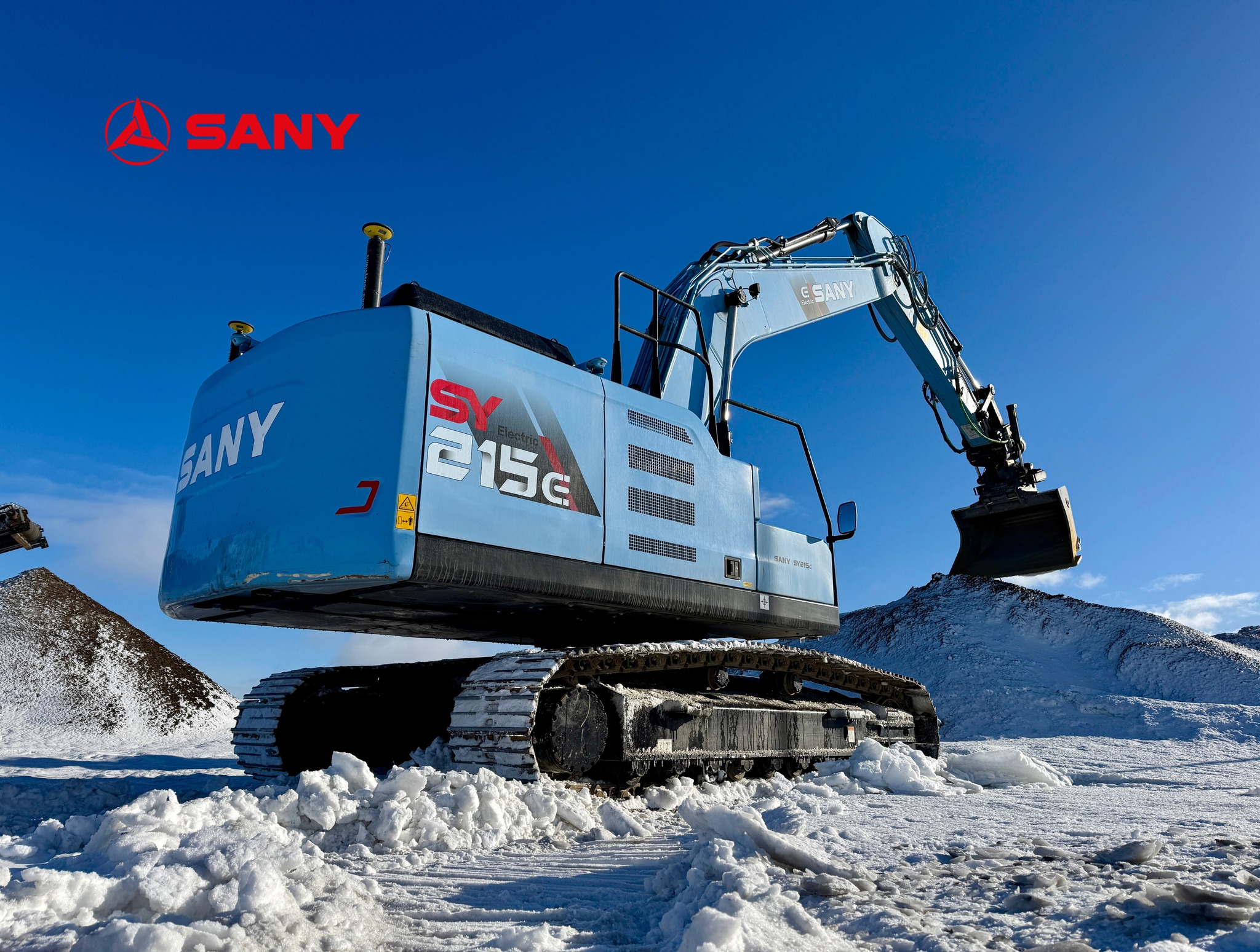 máy xúc điện sy215e