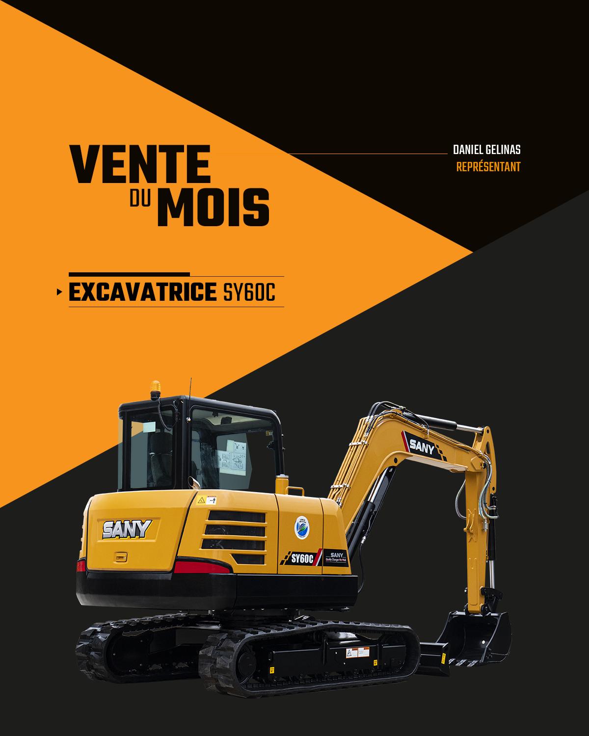 máy xúc sany sy60c