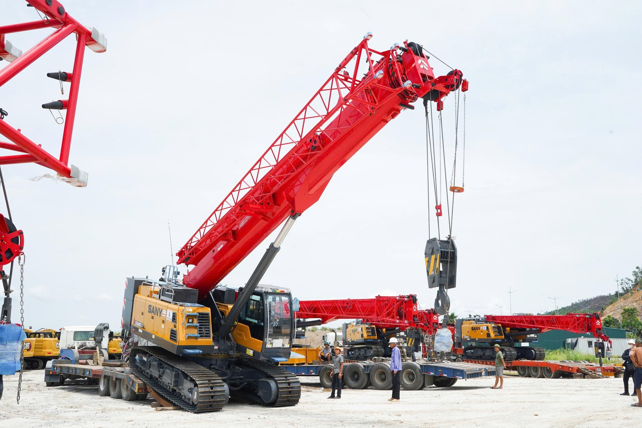 cần cẩu sany