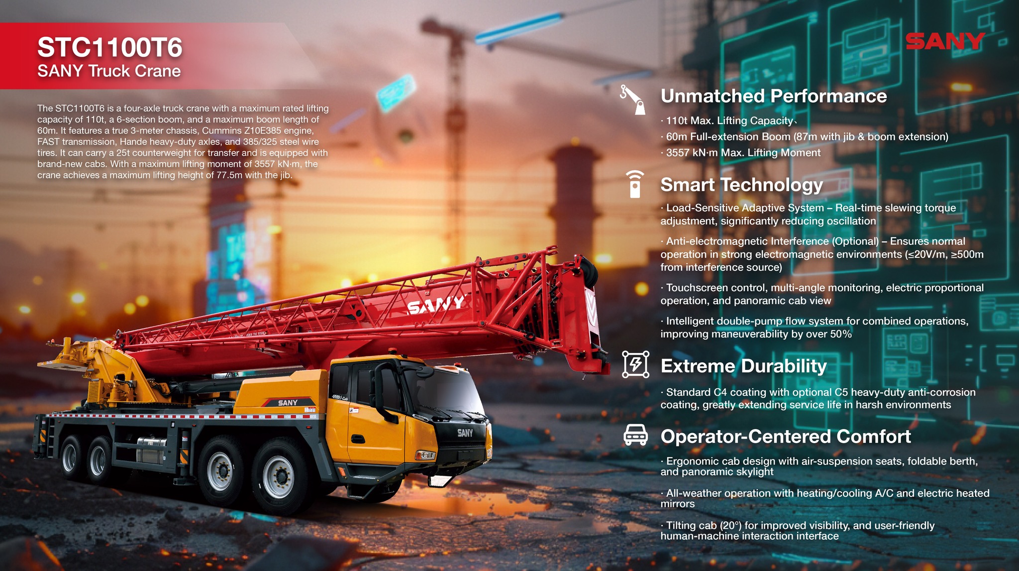 sany crane