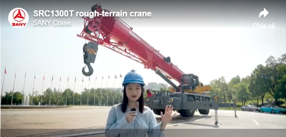 Cẩu địa hình SRC1300T: thách thức mọi địa hình