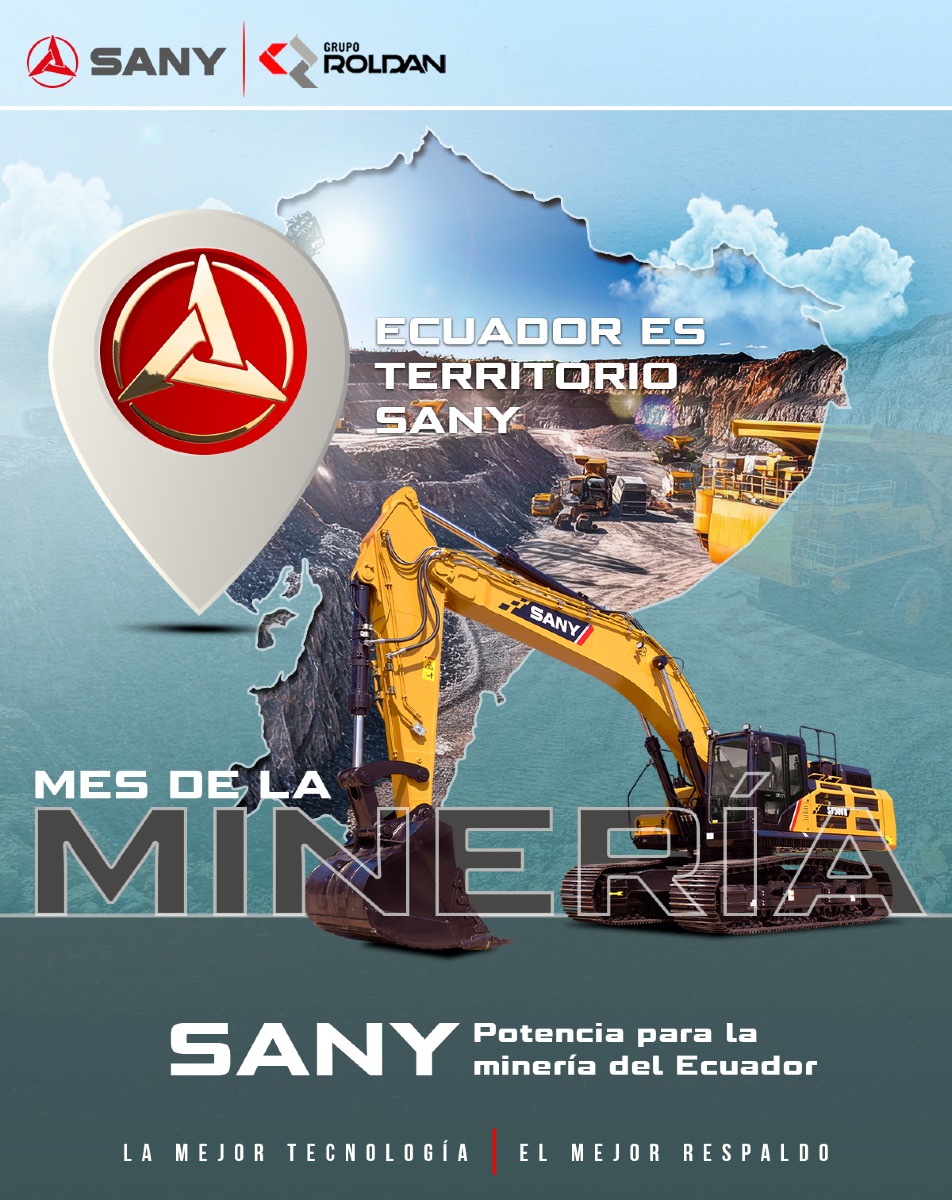 SANY hiện diện trong các dự án khai thác mỏ lớn của Ecuador
