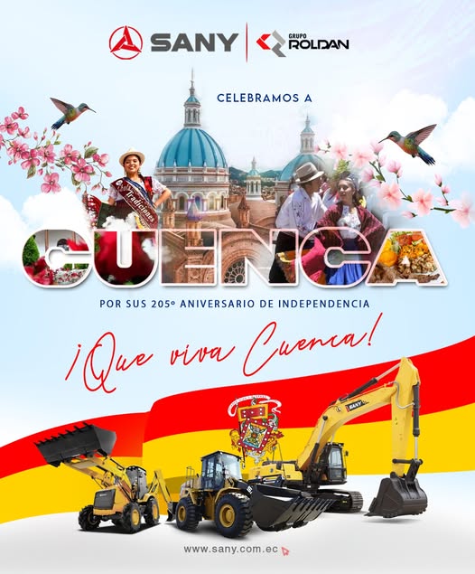 SANY ECUADOR :  Trải nghiệm Trung cổ SANY tại Quito