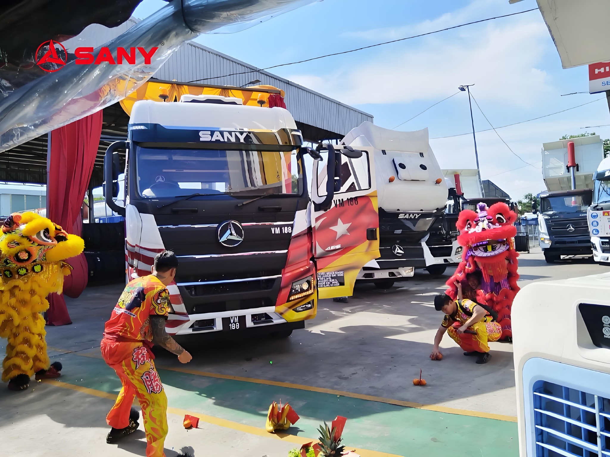 xe đầu kéo SANY