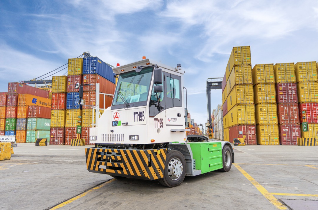 máy kéo điện sany