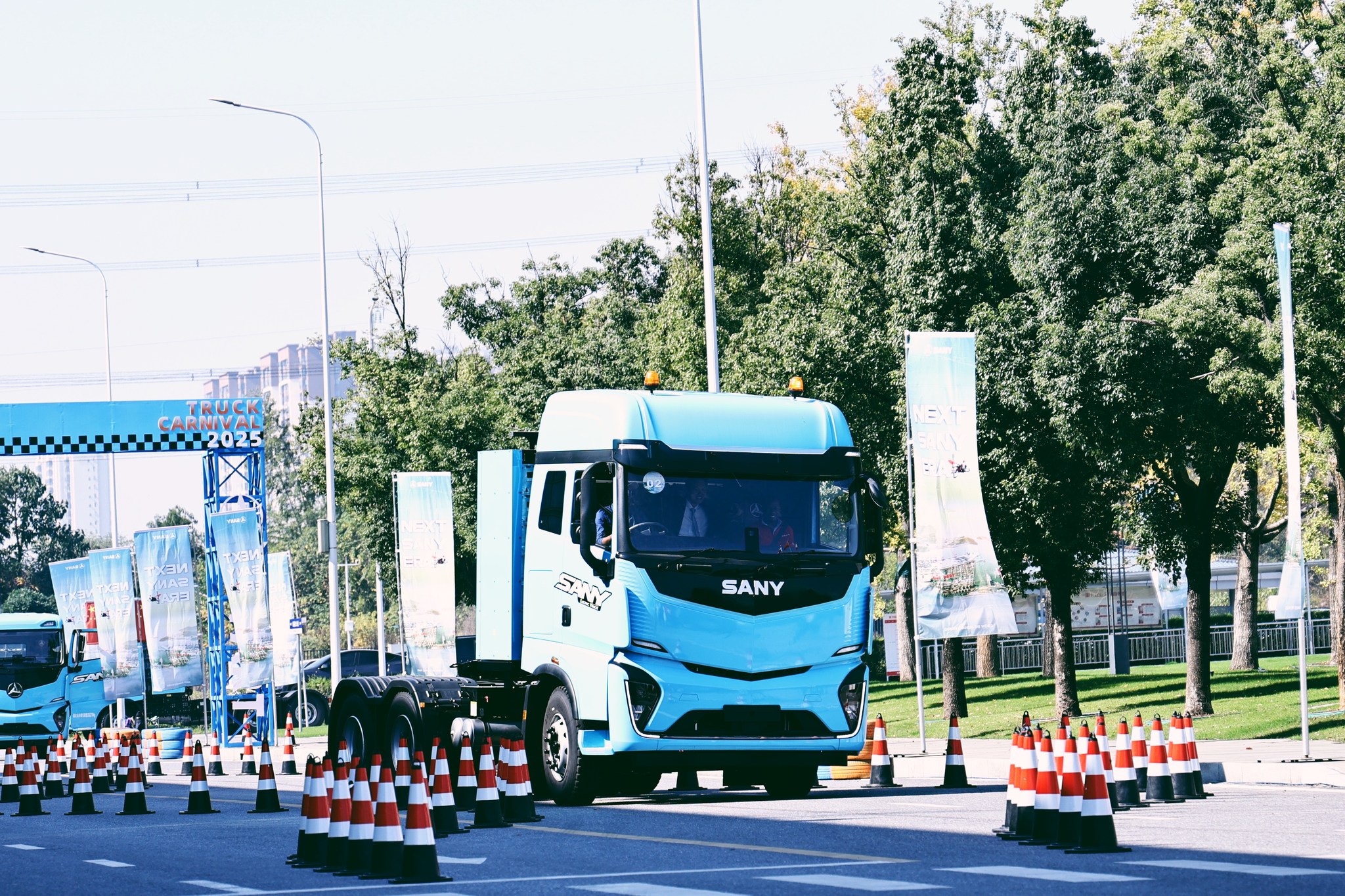 xe tải điện sany