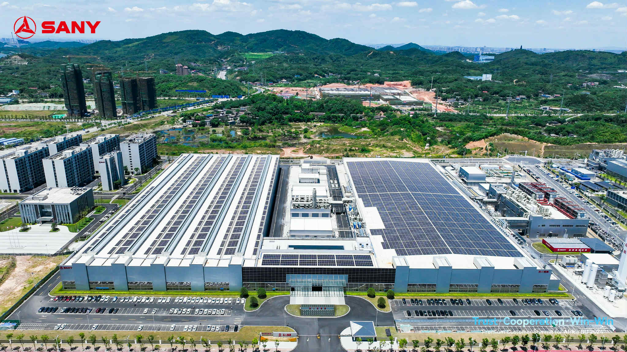 Nhà máy sản xuất hiện đại SANY