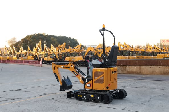 Giới thiệu máy xúc mini SANY SY10U