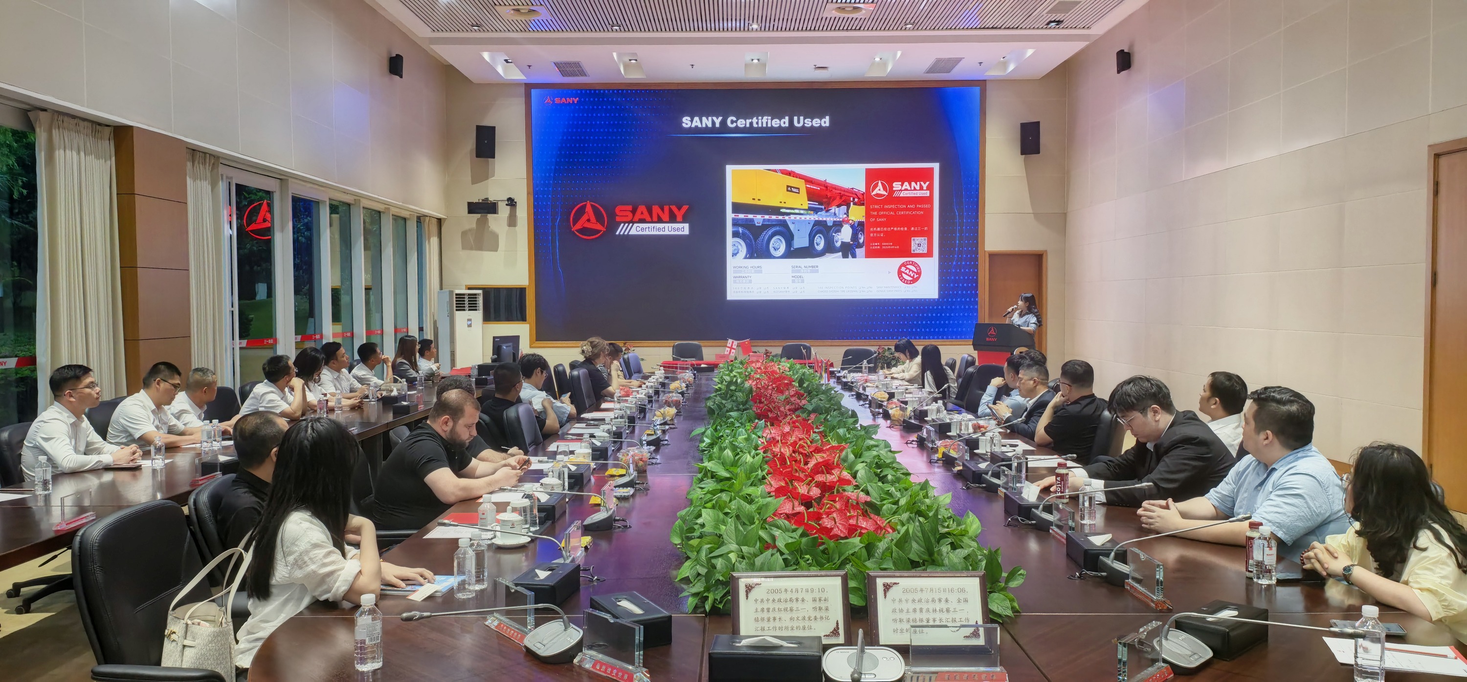 giới thiệu hợp tác SANY và LTE