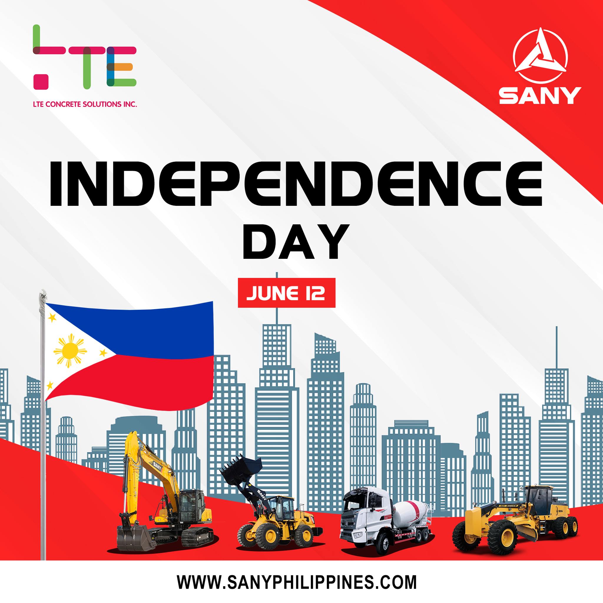 Ngày Độc Lập của Philippines cùng SANY