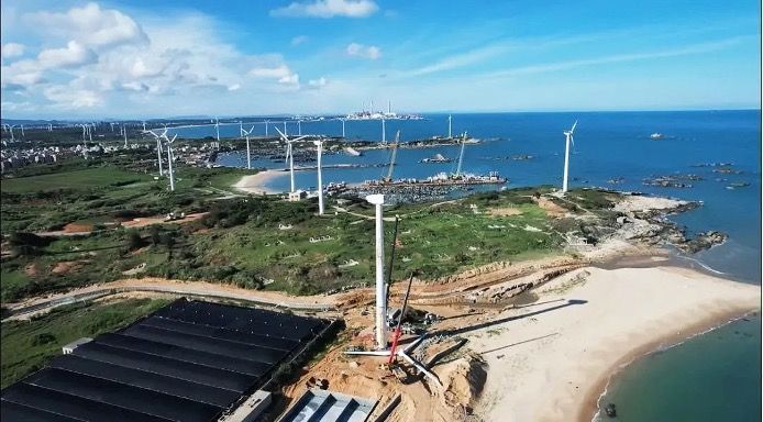 SANY Renewable Energy : Dự án tái tạo năng lượng cho trang trại gió ngoài khơi 
