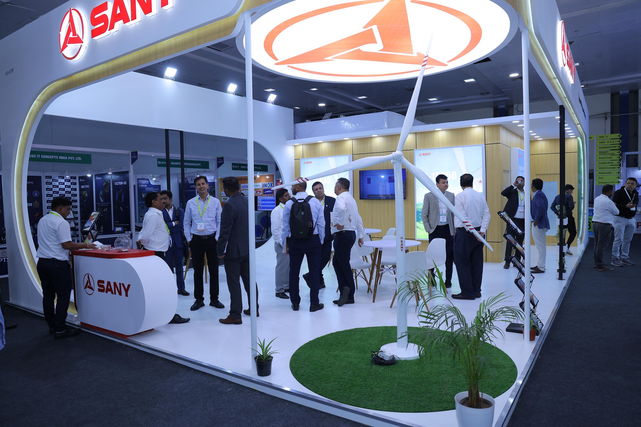SANY R.E. đã tham gia Triển lãm Windergy Ấn Độ 2025 tại Chennai