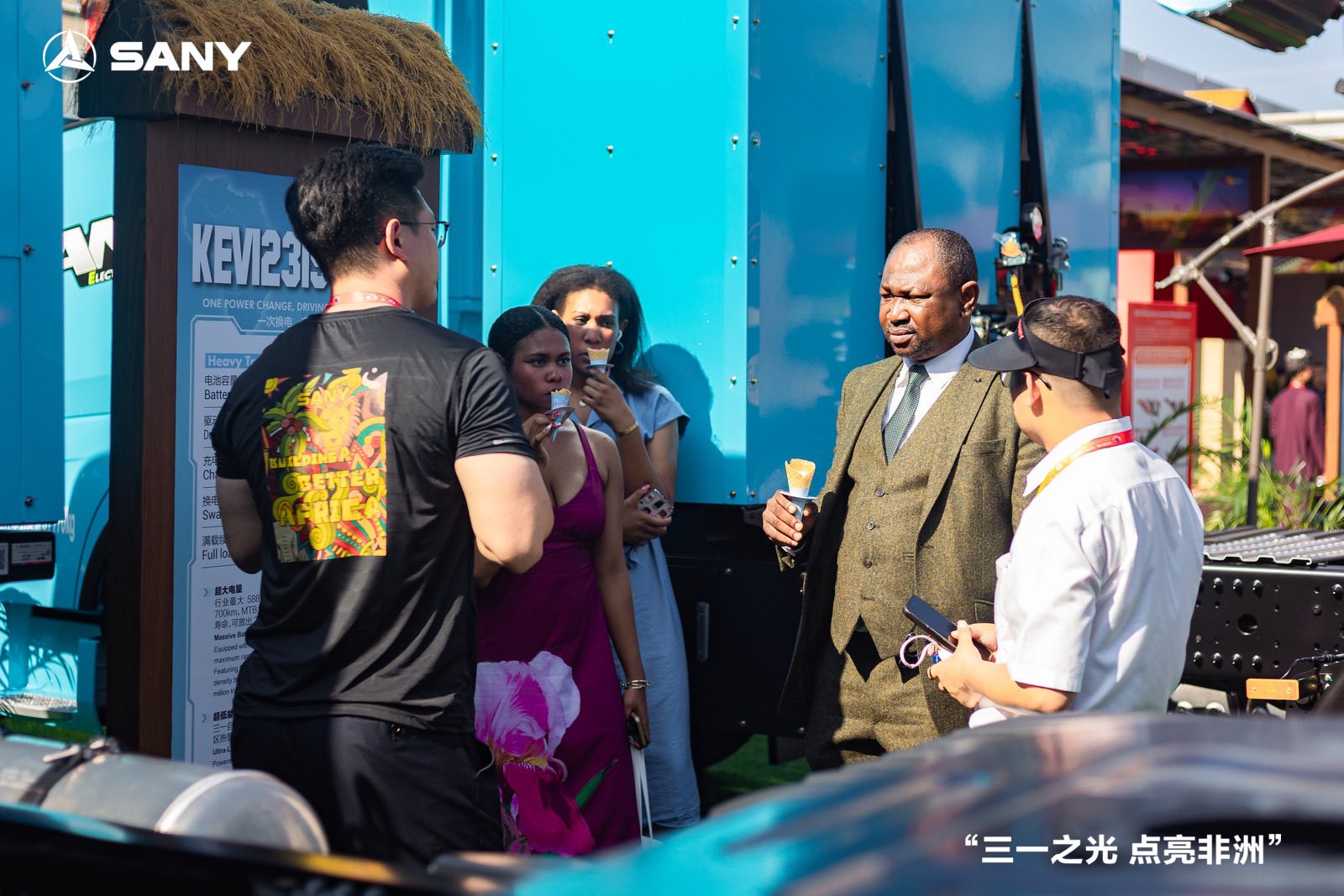 xe tải điện SANY